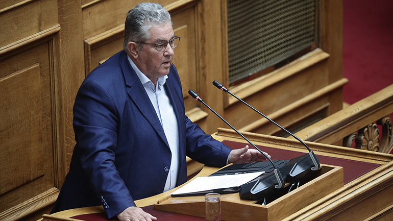 Δ. Κουτσούμπας: Να διατεθούν όλα τα απαραίτητα μέσα για την κατάσβεση της πυρκαγιάς στη Λαμία